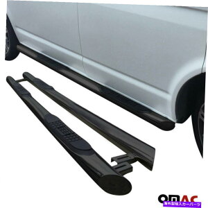 Nerf Bar {[hsĂTChXebvnerf barsÂS.Steel̓ZfXvito 2014-2022ɓK܂ Side Steps Running Boards Nerf Bars Dark S.Steel Fits Mercedes Vito 2014-2022