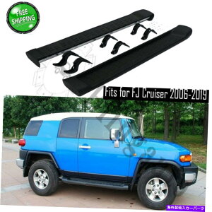 Nerf Bar g^FJN[U[2006-2020TChXebvjO{[hlto[TChXeA Fits for Toyota FJ Cruiser 2006-2020 side step running board nerf bar side stair