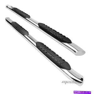 Nerf Bar 5 "Ȃȉ~`̃`[unerfo[ɓK2022g^chN[}bNX|XeX| 5" Bent-end Oval Tube Nerf Bar Fits 2022 Toyota Tundra CrewMax | Stainless Steel