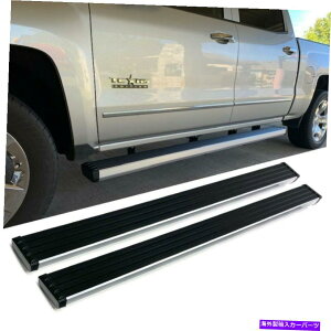 Nerf Bar 87 "15-17 GMC HDfB[[N[Lû߂̎lpNi[to[jO{[h66087C 87" Square Chrome Nerf Bar Running Board 66087C For 15-17 GMC HD Diesel Crew Cab