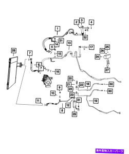 �R���f���T�[ �{���̃��[�p�[�R���f���T�[�ƃg�����X�N�[���[�N�[���[4677782AC Genuine Mopar Condenser And Trans Cooler Cooler 4677782AC