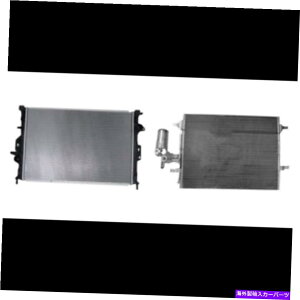 RfT[ {{S60AXC60AXC70pWG[^[A/CRfT[Lbg Radiator & A/C Condenser Kit for Volvo S60, XC60, XC70