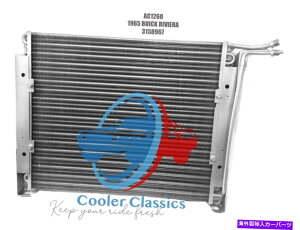 �R���f���T�[ 1965�r���C�b�N���r�G��AC�R���f���T�[OEM 3158967 AC1260 1965 Buick Riviera AC condenser OEM 3158967 AC1260�y���s�A���i�z