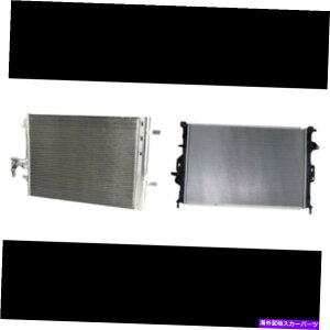 RfT[ h[o[LR2A{{S80AV70AXC60AXC70pA/CRfT[WG[^[Lbg A/C Condenser & Radiator Kit for Land Rover LR2, Volvo S80, V70, XC60, XC70
