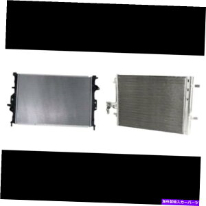 RfT[ WG[^[A/CRfT[Lbgh[o[LR2A{{S80AV70AXC60AXC70 Radiator & A/C Condenser Kit for Land Rover LR2, Volvo S80, V70, XC60, XC70