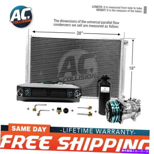 RfT[ ACLbgjo[TGo|[^[A_[_bVjbgRvbT[ƃRfT[18 x 28 AC Kit Universal Evaporator Underdash Unit Compressor And Condenser 18 x 28