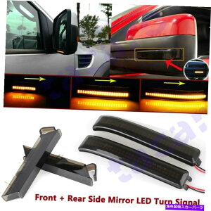US~[ SMOKED LENS+ SIDE DYNAMIC LEDTCh~[}[J[Cg̉F-150 2009-2014 Smoked Lens+ Under Side Dynamic LED Side Mirror Marker Light For F-150 2009-2014