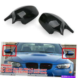 US~[ M3X^CTChEBO~[Jo[CAPS BMW E90 E91 E92 93 PRE-LCIpJ[{t@Co[ M3 Style Side Wing Mirror Cover Caps Carbon Fiber For BMW E90 E91 E92 93 PRE-LCI