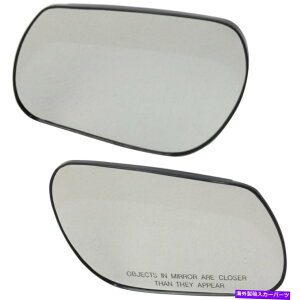 US~[ }c_3 2004-2009~[OXhCo[Əȑ|yA|}jA For Mazda 3 2004-2009 Mirror Glass Driver and Passenger Side | Pair | Manual