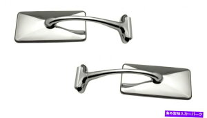 US~[ `̒r̃s[v~[Ǒ̃r[hAzbgXg[gbgbhPR Rectangle Long Arm Peep Mirror Outside Side Rear View Door Hot Street Rat Rod Pr