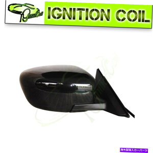 US~[ tBbg2014-2018Y[O/X-Trallp[ubN}jAtH[hETCh~[ Fits 2014-2018 Nissan Rogue/X-Trall Power Black Manual Fold Right Side Mirror