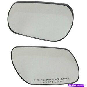 US~[ }c_3X|[c2009~[OXhCo[Əq̃yAp[M For Mazda 3 Sport 2009 Mirror Glass Driver and Passenger Side Pair Power Heated