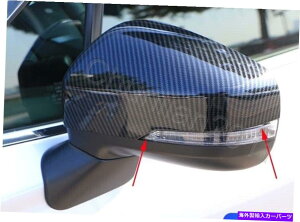 US~[ 2019-2022ABSTCh~[Jo[gSubaru ForesterJ[{t@Co[2 PCS ABS Side Mirror Cover Trim For 2019-2022 Subaru Forester Carbon Fiber 2 PCS