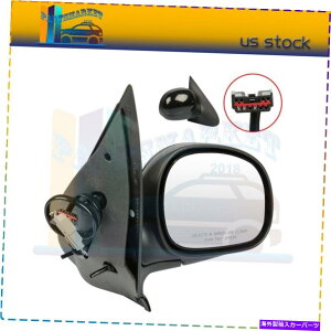 US~[ FO1321200EtH[h1997p[}jAtH[hubN~[ FO1321200 Right Side Ford Expedition 1997 Power Manual Fold Black Mirror