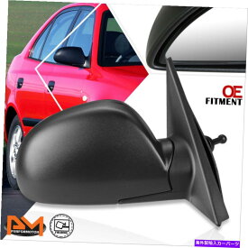 USミラー 02-05のヒュンダイアクセントOEスタイルマニュアル調整サイドリアビューミラー右RH For 02-05 Hyundai Accent OE Style Manual Adjust Side Rear View Mirror Right RH