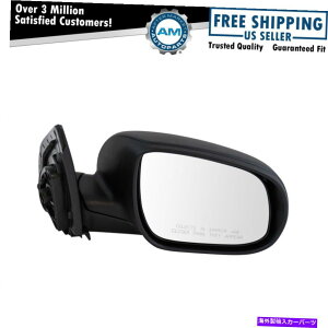 US�~���[ �~���[�p���[�e�N�X�`���u���b�N��q�ERH 10-11�A�N�Z���g���S���n�b�`�o�b�N Mirror Power Textured Black Passenger Right RH for 10-11 Accent Wagon Hatchback�y���s�A���i�z