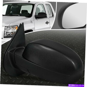 US�~���[ 07-14�V�{���[�V���o���[�hGMC�V�G��OE�X�^�C���}�j���A�������r���[�h���~���[ FOR 07-14 CHEVY SILVERADO GMC SIERRA OE STYLE MANUAL LEFT SIDE VIEW DORO MIRROR�y���s�A���i�z