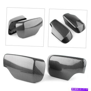 US~[ BMW E46 1998-2005 2004 2PCS̊ÕGNXeAAr[TCh~[Jo[g Outer Exterior Rear View Side Mirror Cover Trim For BMW E46 1998-2005 2004 2PCS