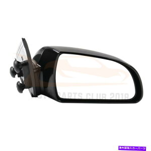 US~[ 2006-10̃q_C\i^q̔܂肽ݎMubN~[ For 2006-10 Hyundai Sonata Passenger Side Non-Fold Power Heated Black Mirror