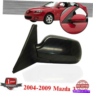 US~[ TChp[~[}jA܂肽ݐ܂肽ݓh\2004-09}c_3 Left Side Power Mirror Manual Folding Heated Paintable For 2004-09 Mazda 3