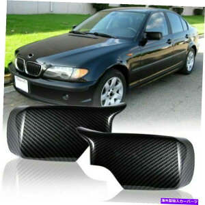 US~[ BMW E46 98-05Z_325i 328i 330iJ[{t@Co[TChhA~[Jo[Lbv For BMW E46 98-05 Sedan 325i 328i 330i Carbon Fiber Side Door Mirror Cover Caps