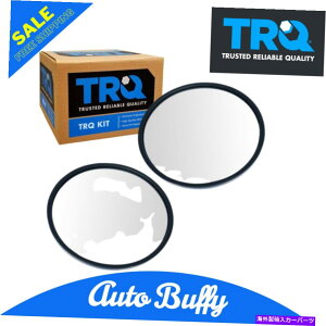 US~[ TRQ 8.5 "ۂʃ~[yAXeX|Z^[X^bhW/uPbg TRQ 8.5" Round Convex Mirror Pair Stainless Steel Center Stud w/ Bracket