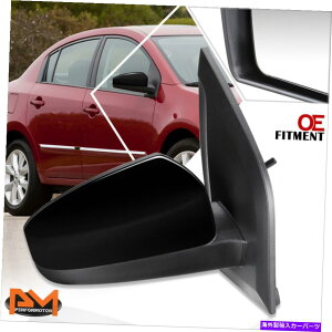 US�~���[ 07-12�Z���g��OE�X�^�C���}�j���A�������\�ȃT�C�h���A�r���[�~���[����RH For 07-12 Sentra OE Style Manual Adjustable Side Rear View Mirror Replacement RH�y���s�A���i�z