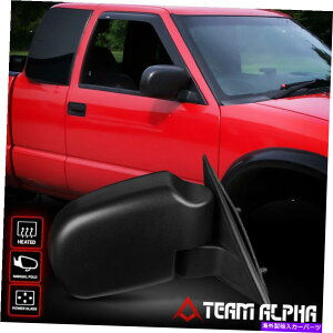 US~[ 1998-2005 S10/BLAZER [POWER+HEAT]E}jAtH[ht@Ng[X^C~[ Fits 1998-2005 S10/Blazer[POWER+HEAT]Right Side Manual Fold Factory Style Mirror