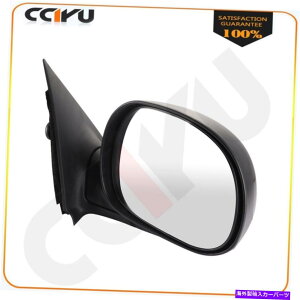 US~[ cciyuETChp[ubN1997-2004tH[hF-150̎蓮Ń~[܂肽 CCIYU Right Hand Side Power Black Manually Fold Mirror For 1997-2004 Ford F-150