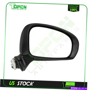 US~[ 2015-2017̃hA~[̃p[͍łg^vEXv RHE Door Mirror Power Heated Black For 2015-2017 Toyota PRIUS V RH Right Side