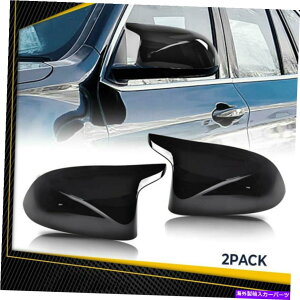 US~[ BMW X3 G01 X4 G02 X5 G05 2018-2022̃ubNMX^C~[Jo[ Black M Style Mirror Cover for BMW X3 G01 X4 G02 X5 G05 2018-2022