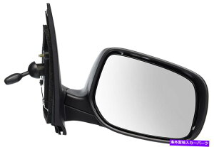 US~[ 07-12̃hA~[g^XZ_}jAyCg\ȉEq Door Mirror for 07-12 Toyota Yaris Sedan Manual Paintable Right Passenger Side