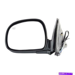 US�~���[ �V�{���[�I�[���YS10�s�b�N�A�b�v�h���C�o�[LH GM1320171 GMC�̂��߂ɉ��M���ꂽ�����̃~���[ Mirror Left Hand Side Heated for Chevy Olds S10 Pickup Driver LH GM1320171 GMC