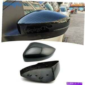 US~[ tHNX[QVW|TCh~[̃Jo[LbvJ[{t@Co[p^[2010-2017 For Volkswagen VW Polo Side Mirror Covers caps Carbon fiber pattern 2010-2017