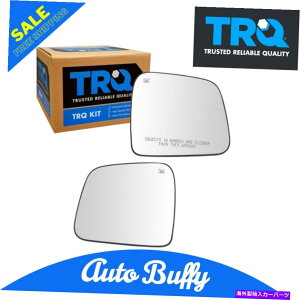 US~[ TRQGNXeATChr[hA~[KXMlh RHyA_bWW[vSUV TRQ Exterior Side View Door Mirror Glass Heated LH RH Pair for Dodge Jeep SUV
