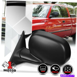 US�~���[ [L] 98-02 RAM 1500/2500�̃h���C�o�[�T�C�h�p���[+���M�܂肽���ݐ܂肽���ݎ������p�~���[ [L] Driver Side Power+Heated Foldable Replacement Mirror for 98-02 Ram 1500/2500