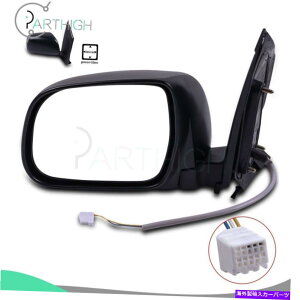 US~[ 2004-2010g^VGĩp[TCh~[}jAtH[hhCo[TCh Power Adjustment Side Mirror Manual Fold Driver Side For 2004-2010 Toyota Sienna