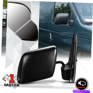 US�~���[ [�E] 92-06 E150/E250�̏�q���̃}�j���A���܂肽���ݎ�OE�����~���[ [Right] Passenger Side Manual Foldable OE Replacement Mirror for 92-06 E150/E250�y���s�A���i�z