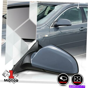 US~[ [] 07-12V{[}u/I[̃hCo[TChp[܂肽ݐ܂肽ݎ~[ [Left] Driver Side Power Foldable Replacement Mirror for 07-12 Chevy Malibu/Aura