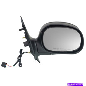 USミラー Ford Expedition 1999-2002ドアミラー助手席側|リア|黒 For Ford Expedition 1999-2002 Door Mirror Passenger Side | Rear | Black