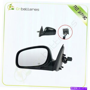 US~[ hCo[TCh~[98-02J[^EJ[ubN}jAtH[hp[M Driver Side Mirror Fits For 98-02 LINCOLN TOWNCAR Black Manual Fold Power Heated