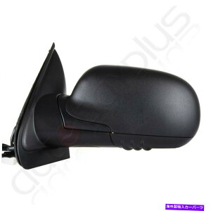 US~[ 2002-09 Trailblazer Envoy Black Manual Fold Driver Side Mirror̂߂ɉMd Power Heated For 2002-09 Trailblazer Envoy Black Manual Fold Driver Side Mirror