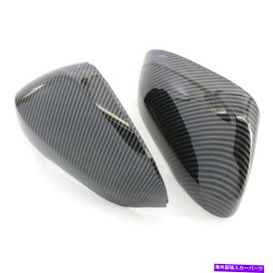 US~[ {{S60 V60 2011-2018J[{t@Co[bNJ[TChr[~[Jo[Lbvp For Volvo S60 V60 2011-2018 Carbon Fiber Look Car Side View Mirror Cover Caps