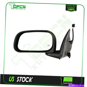 US~[ 2004N2009ÑhCo[nhTCh_bWfSubN~[p[q[gtH[h Driver Hand Side For 2004-2009 Dodge Durango Black Mirror Power Heated Fold