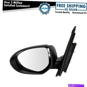 US~[ p[TChr[~[}jA܂肽݃hCo[TChLH11-13}c_2 Power Side View Mirror Manual Folding Driver Side Left Hand LH for 11-13 Mazda 2
