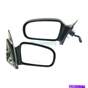 US�~���[ �}�j���A�������[�g�~���[LH��RH�t�B�b�g95-05�V�{���[�L���o���A�|���e�B�A�b�N�T���t�@�C�A�N�[�y Manual Remote Mirror LH & RH Fits 95-05 Chevrolet Cavalier Pontiac Sunfire Coupe