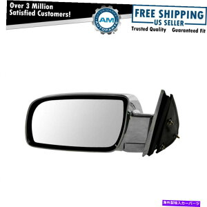US~[ ~[}jAׂẴNhCo[́AV{[GMCsbNAbvSUV̂߂LH Mirror Manual All Chrome Driver Side Left LH for Chevy GMC Pickup SUV NEW