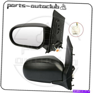 US~[ 2000-04}c_MPVE̍}jAtH[hp[~[̒ For 2000-04 MAZDA MPV Left&Right Side Black Manual Fold Power Mirrors Adjustment