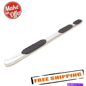 Nerf Bar Lund 24497042 5 "ꂽXeX|̑ȉ~`zC[c[zC[i[to[ LUND 24497042 5" Polished Stainless Steel Oval Wheel-to-Wheel Nerf Bars