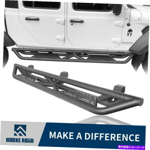 Nerf Bar Hooke Road Steel Wide Drop Bar Side Step Tubular for 2020-2022 Jeep Gladiator JT Hooke Road Steel Wide Drop Bar Side Step Tubular for 2020-2022 Jeep Gladiator JT
